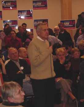 Wesley Clark in Keene